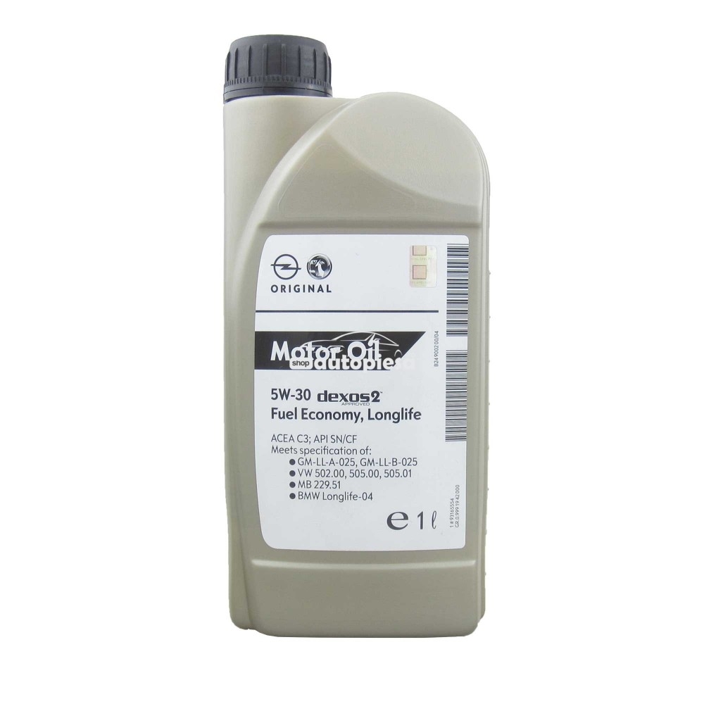 Ulei GM 5w30 DEXOS 2 1L original GM 1942000 Pret Ieftin - RevizieShop ...